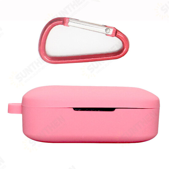 Applicable QCY T5 bluetooth Earphone Storage Case Box Silicone Anti-Fall Anti-Lost Cover Case