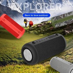 BD18 Wireless Speaker 20W bluetooth Soundbar Dual Bass 6D HIFI 3600mAh TF Card AUX-In IPX6 Waterproof Portable Outdoor Subwoofer with Mic BD18 Wireless Speaker 20W bluetooth Soundbar Dual Bass 6D HIFI 3600mAh TF Card AUX-In IPX6 Waterproof Portable Outdoor Subwoofer with Mic