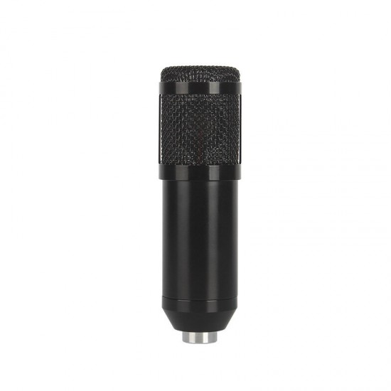 BM-828 Adjustable Studio Mic USB Condenser Sound Recording Microphone With Stand for Live Broadcast Podcasting