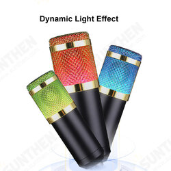 BM800S RGB Condenser Microphone Cardioid Pattern HiFi Noise Reduction Microphone with Stable Tripod BM800S RGB Condenser Microphone Cardioid Pattern HiFi Noise Reduction Microphone with Stable Tripod