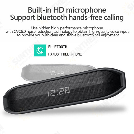 CY-03 Wireless bluetooth Speaker Portable Dual Drivers Stereo Bass Speaker LED Display Clock Desktop Speaker with HD Mic CY-03 Wireless bluetooth Speaker Portable Dual Drivers Stereo Bass Speaker LED Display Clock Desktop Speaker with HD Mic