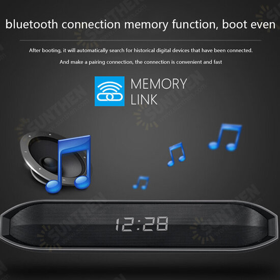 CY-03 Wireless bluetooth Speaker Portable Dual Drivers Stereo Bass Speaker LED Display Clock Desktop Speaker with HD Mic CY-03 Wireless bluetooth Speaker Portable Dual Drivers Stereo Bass Speaker LED Display Clock Desktop Speaker with HD Mic