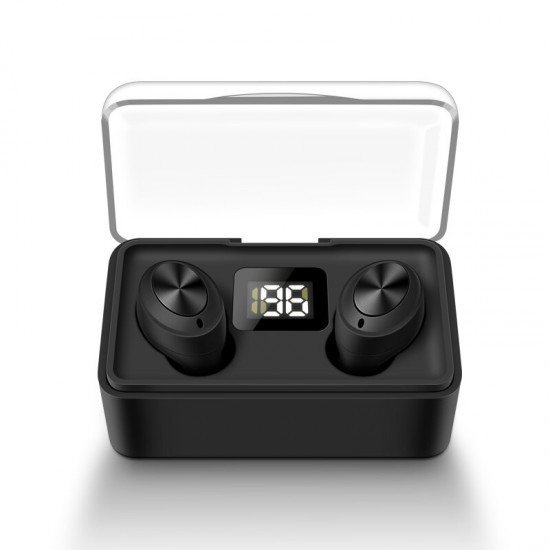 D025 Digital Display Touch Control bluetooth 5.0 In-ear Earphone True Wireless Stereo Hearphones