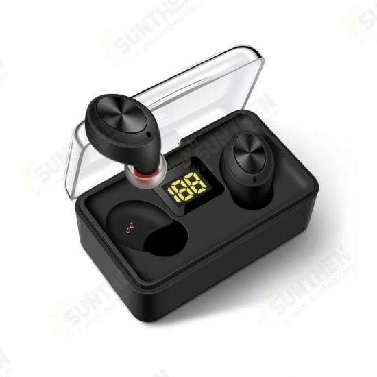 D025 Digital Display Touch Control bluetooth 5.0 In-ear Earphone True Wireless Stereo Hearphones