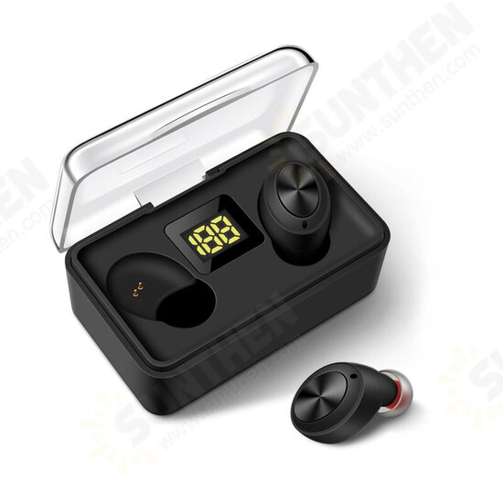 D025 Digital Display Touch Control bluetooth 5.0 In-ear Earphone True Wireless Stereo Hearphones