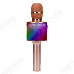 D03 Wireless Microphone bluetooth Speaker HIFI TF Card AUX-In Luminous 2600mAh Music Player Recorder for K Songs Karaoke KTV Singing D03 Wireless Microphone bluetooth Speaker HIFI TF Card AUX-In Luminous 2600mAh Music Player Recorder for K Songs Karaoke KTV Singing