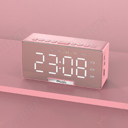 D7 LED Alarm Clock Speaker Luminous Multi-function Retro bluetooth 5.0 Loudspeaker for Home Decor Digital Alarm Clock D7 LED Alarm Clock Speaker Luminous Multi-function Retro bluetooth 5.0 Loudspeaker for Home Decor Digital Alarm Clock
