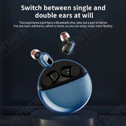 DR20 TWS bluetooth Headset BT5.0 Wireless Headphone High Fidelity Speakers Big Battery Low Latency LED Power Display Headset With Mic DR20 TWS bluetooth Headset BT5.0 Wireless Headphone High Fidelity Speakers Big Battery Low Latency LED Power Display Headset With Mic