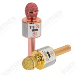 DS898 3-in-1 Microphone Wireless bluetooth Microphone bluetooth Speaker Recorder HIFI Noise Reduction TF Card 2400mAh Luminous Handheld Portable Professional K Songs Karaoke Singing Player DS898 3-in-1 Microphone Wireless bluetooth Microphone bluetooth Speaker Recorder HIFI Noise Reduction TF Card 2400mAh Luminous Handheld Portable Professional K Songs Karaoke Singing Player