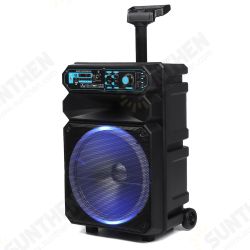 Ds-1206 12 inch 50W High Power bluetooth Sound Square Loud Speaker Outdoor Singing Subwoofer with HD Mic Ds-1206 12 inch 50W High Power bluetooth Sound Square Loud Speaker Outdoor Singing Subwoofer with HD Mic