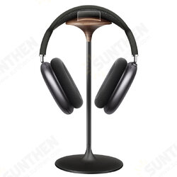EJ60 Headphones Holder Walnut Wood Headset Bracket Hanger Rack with Solid Metal Base for AirPods Max for Beats EJ60 Headphones Holder Walnut Wood Headset Bracket Hanger Rack with Solid Metal Base for AirPods Max for Beats