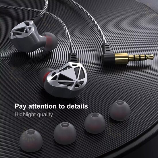 F5 Hollow Subwoofer Heavy Bass Volume Control Noise Reduction Earphones With Mic Setro In-Ear Wired Headset F5 Hollow Subwoofer Heavy Bass Volume Control Noise Reduction Earphones With Mic Setro In-Ear Wired Headset
