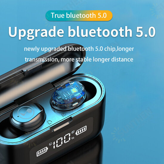 F9 Stereo HiFi TWS Earbuds bluetooth 5.0 Smart Touch Digital Display Binaural Call Earphone Music Headphones with Charging Box F9 Stereo HiFi TWS Earbuds bluetooth 5.0 Smart Touch Digital Display Binaural Call Earphone Music Headphones with Charging Box