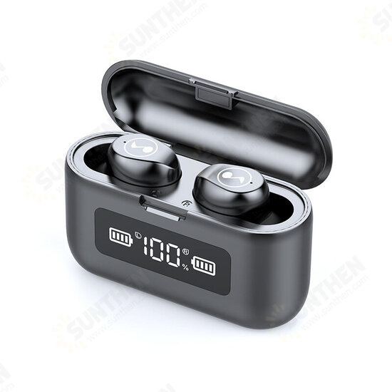 F9 Stereo HiFi TWS Earbuds bluetooth 5.0 Smart Touch Digital Display Binaural Call Earphone Music Headphones with Charging Box F9 Stereo HiFi TWS Earbuds bluetooth 5.0 Smart Touch Digital Display Binaural Call Earphone Music Headphones with Charging Box