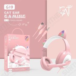 G19 Headset Game Headphones Low Latency Dual Stereo Effect Mode Earphone with Mic