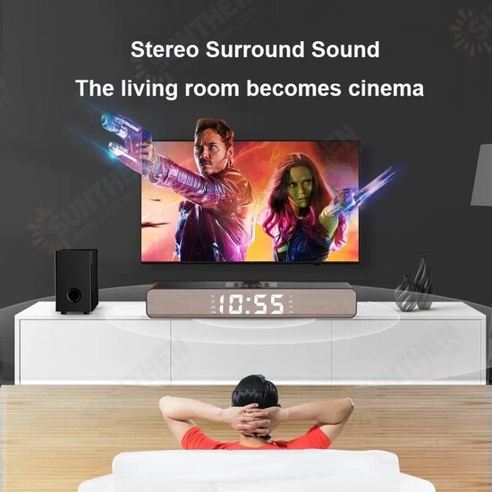 G2 Alarm Clock bluetooth Speaker With LED Digital Display Wired Wireless Home Theater Surround Sound Bar G2 Alarm Clock bluetooth Speaker With LED Digital Display Wired Wireless Home Theater Surround Sound Bar