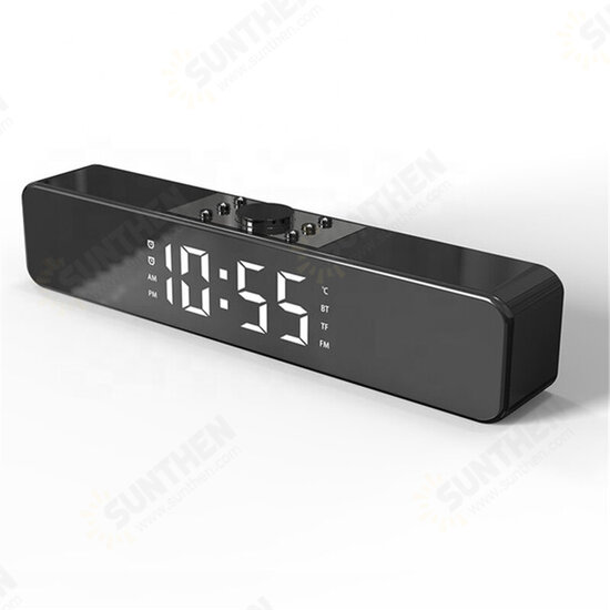 G2 Alarm Clock bluetooth Speaker With LED Digital Display Wired Wireless Home Theater Surround Sound Bar G2 Alarm Clock bluetooth Speaker With LED Digital Display Wired Wireless Home Theater Surround Sound Bar