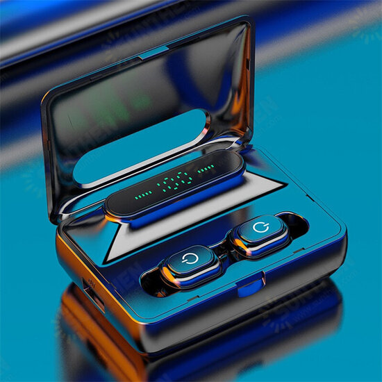 H60 TWS Earbuds bluetooth 5.0 Earphone LED Display Power Bank 9D Stereo Noise Cancelling IPX5 Waterproof Sport Headphone with Mic H60 TWS Earbuds bluetooth 5.0 Earphone LED Display Power Bank 9D Stereo Noise Cancelling IPX5 Waterproof Sport Headphone with Mic