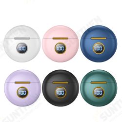 J88 bluetooth Headset BT5.1 Wireless Headphone Long Life Noise Cancellation Sensitive Light Earphone with Mic