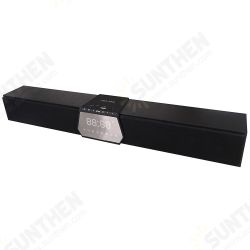 JDA-2006 bluetooth Soundbar Subwoofer HD LCD Display Home Theater Speakers 3D Surround Sound Support TWS FM Radio