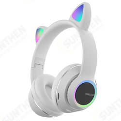 L450 Cute Cat Ear bluetooth Headset Foldable HiFi Music Headphone Supports TF Card FM with Mic L450 Cute Cat Ear bluetooth Headset Foldable HiFi Music Headphone Supports TF Card FM with Mic