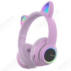 L450 Cute Cat Ear bluetooth Headset Foldable HiFi Music Headphone Supports TF Card FM with Mic L450 Cute Cat Ear bluetooth Headset Foldable HiFi Music Headphone Supports TF Card FM with Mic