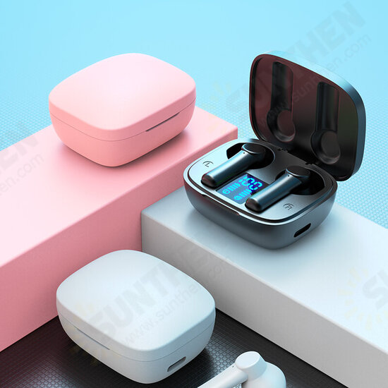 LB-8 TWS bluetooth 5.0 Earphones 9D Surround Stereo HIFI Sounds Handsfree Earbuds Noise Reduction Touch Control Headsets with LED Display LB-8 TWS bluetooth 5.0 Earphones 9D Surround Stereo HIFI Sounds Handsfree Earbuds Noise Reduction Touch Control Headsets with LED Display