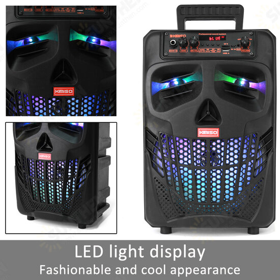 LED bluetooth 5.0 Wireless Portable Speaker Mini Soundbar Support TF Card USB Radio LED bluetooth 5.0 Wireless Portable Speaker Mini Soundbar Support TF Card USB Radio