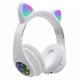 M2 Cut Cat Ear Headphones Wireless bluetooth 5.0 HIFI TF Card AUX-In Luminous Foldable Head-Mounted Headsetwith Mic M2 Cut Cat Ear Headphones Wireless bluetooth 5.0 HIFI TF Card AUX-In Luminous Foldable Head-Mounted Headsetwith Mic