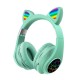 M2 Cut Cat Ear Headphones Wireless bluetooth 5.0 HIFI TF Card AUX-In Luminous Foldable Head-Mounted Headsetwith Mic M2 Cut Cat Ear Headphones Wireless bluetooth 5.0 HIFI TF Card AUX-In Luminous Foldable Head-Mounted Headsetwith Mic
