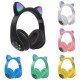 M2 Cut Cat Ear Headphones Wireless bluetooth 5.0 HIFI TF Card AUX-In Luminous Foldable Head-Mounted Headsetwith Mic M2 Cut Cat Ear Headphones Wireless bluetooth 5.0 HIFI TF Card AUX-In Luminous Foldable Head-Mounted Headsetwith Mic