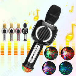 M8 Wireless Microphone 2*13W HIFI Stereo bluetooth Speaker 2600mAh Luminous Handheld KTV Mic Recorder for K Songs Party Singing M8 Wireless Microphone 2*13W HIFI Stereo bluetooth Speaker 2600mAh Luminous Handheld KTV Mic Recorder for K Songs Party Singing