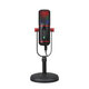 MC-200 USB Microphone with RGB Breathing Light Capacitive Microphone for Live Streaming Recording Studio