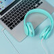 Macaron Foldable bluetooth 5.0 Headphone Wireless Sport Super Bass Stereo Music Earphone Computer Gaming Headset With TF Card Socket