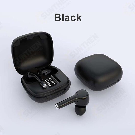 P69 bluetooth 5.0 TWS Wireless Waterproof Headphones Mini Headset Touch Control Earphone Stereo Bass Earbuds with LED Display