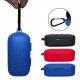 Portable Shockproof Dirtyproof Silicone Wireless bluetooth Earphone Storage Case with Keychain for QCY T5