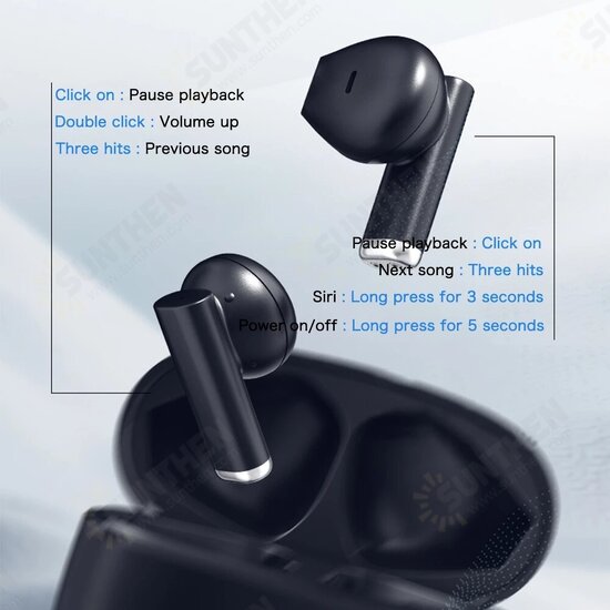 Pro 9 TWS bluetooth 5.1 Earphones Mini Touch Control Wireless Low Latency HiFi Headphones In Ear Sports Waterproof Earbuds with Mic