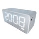 Q31 bluetooth Speaker Alarm Clock Mirror LED Digital FM Radio TF AUX Desktop Wireless Speaker with Mic Q31 bluetooth Speaker Alarm Clock Mirror LED Digital FM Radio TF AUX Desktop Wireless Speaker with Mic