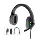 RGB Gaming Headset Stereo Sound Headphone Colorful Lighting Effect Large Unit with Mic for Computer Gamer RGB Gaming Headset Stereo Sound Headphone Colorful Lighting Effect Large Unit with Mic for Computer Gamer