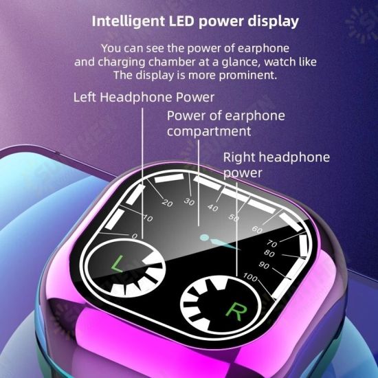 S6 SE TWS bluetooth V5.1 Earphone Wireless Headphones HIFI Noise Reduction Earbuds LED Display Touch Control Sweatproof Sports Headset with Mic S6 SE TWS bluetooth V5.1 Earphone Wireless Headphones HIFI Noise Reduction Earbuds LED Display Touch Control Sweatproof Sports Headset with Mic