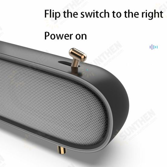 SM-01 Wireless Speaker blueooth 5.0 Soundbar 4-Units 10W HIFI 360° Surround Sound Noise Reduction Soundbar 2400mAh TF Card AUX-In Loudspeaker with Mic SM-01 Wireless Speaker blueooth 5.0 Soundbar 4-Units 10W HIFI 360° Surround Sound Noise Reduction Soundbar 2400mAh TF Card AUX-In Loudspeaker with Mic