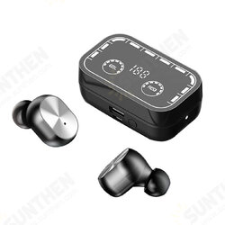 T16 TWS bluetooth 5.2 Headset LED Mirror Digital Display Earphones Noise Reduction Headphone with Flashlight T16 TWS bluetooth 5.2 Headset LED Mirror Digital Display Earphones Noise Reduction Headphone with Flashlight