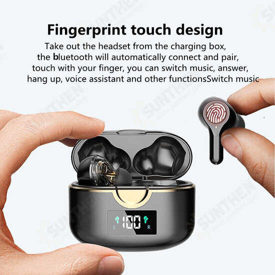 T22 TWS Led Wireless Headphones HiFi Stereo HD Earbuds bluetooth Earphone Touch Control Sports Headset with Mic T22 TWS Led Wireless Headphones HiFi Stereo HD Earbuds bluetooth Earphone Touch Control Sports Headset with Mic