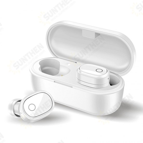 T6 TWS bluetooth 5.0 Earphone Hifi Stereo Portable Earbuds Headphone with Mic for iPhone Huawei