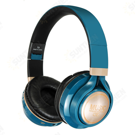 T9 bluetooth Headphone Wireless Headset Foldable TF Card AUX Sport RGB Light Gaming Headset with Mic T9 bluetooth Headphone Wireless Headset Foldable TF Card AUX Sport RGB Light Gaming Headset with Mic