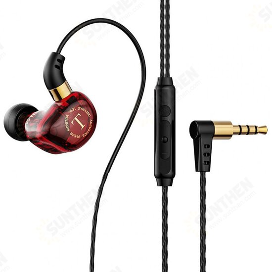 TM-01 3.5mm Wired Earphone Stereo Sound Ear Subwoofer Multi-function HiFi In-Ear Sport Jogging Gaming Headset for Smart Phones Tablets TM-01 3.5mm Wired Earphone Stereo Sound Ear Subwoofer Multi-function HiFi In-Ear Sport Jogging Gaming Headset for Smart Phones Tablets