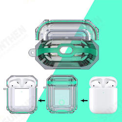 Transparent Soft TPU Shockproof Non-slip Earphone Storage Case for Apple Airpods 1 / Apple AirPods 2 Transparent Soft TPU Shockproof Non-slip Earphone Storage Case for Apple Airpods 1 / Apple AirPods 2
