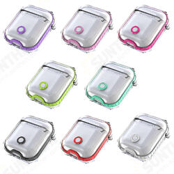 Transparent Soft TPU Shockproof Non-slip Earphone Storage Case for Apple Airpods 1 / Apple AirPods 2 Transparent Soft TPU Shockproof Non-slip Earphone Storage Case for Apple Airpods 1 / Apple AirPods 2