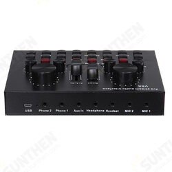 V8S bluetooth Sound Card Live Sound Card Dual DSP Noise Reduction Computer Tablet Sound Card V8S bluetooth Sound Card Live Sound Card Dual DSP Noise Reduction Computer Tablet Sound Card