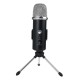 V9 USB Condenser Professional Microphone with Stand for Computer Recording PC Live